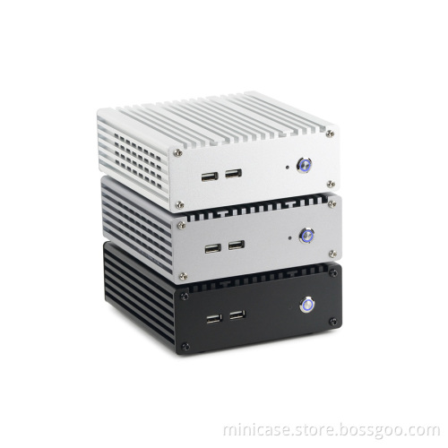 Realan Aluminum Industrial Computer host M1255-J1900N